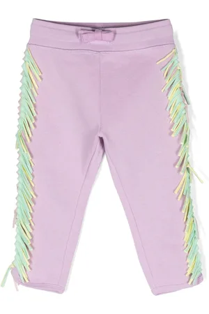 Stella McCartney Fringe-detail track pants