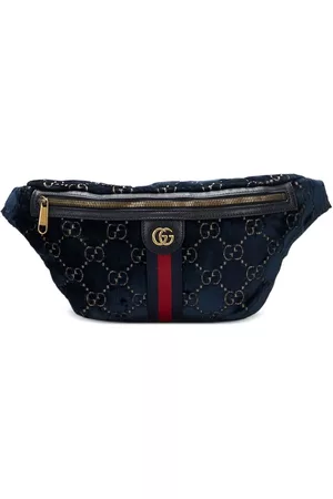 Gucci Women Belts - Ophidia GG velvet belt bag