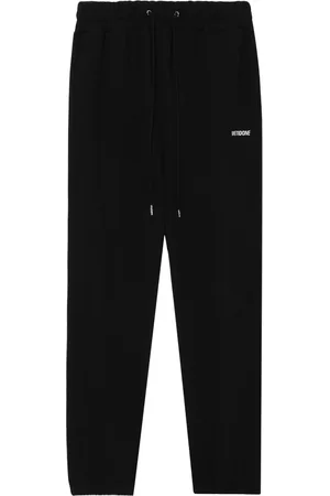 We11 Done Logo-print cotton track trousers