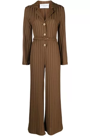 Viktor & Rolf Women Jumpsuits - Ribbed-knit cotton jumpsuit