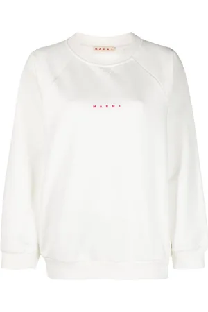 Marni Logo-print cotton sweatshirt