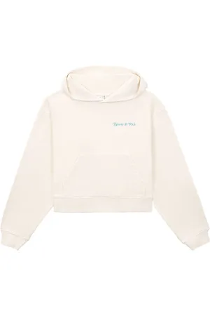 Sporty & Rich Tennis Club logo-print hoodie