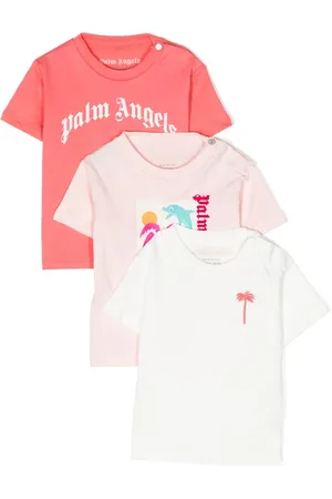 Palm Angels Logo-print cotton T-shirt