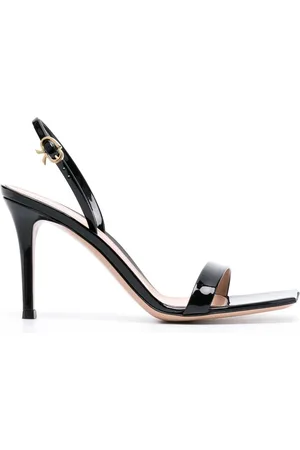 Gianvito Rossi Ribbon Stiletto 85mm leather sandals