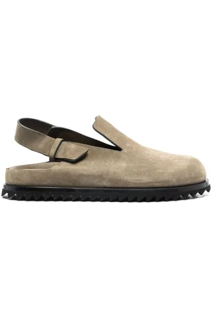 Officine creative Suede sling-back mules