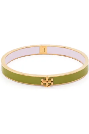 Tory Burch Kira logo-plaque bracelet