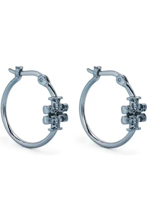Tory Burch Eleanor Double-T hoop earrings