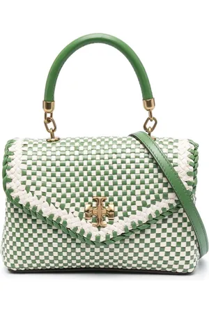 Tory Burch Mini Kira woven tote bag