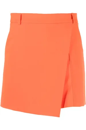 Patrizia Pepe Essential crepe-texture shorts
