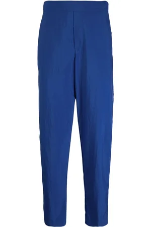 Maison Kitsuné Straight-leg cotton trousers