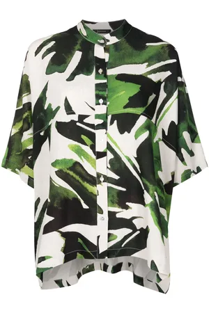 Lenny Niemeyer Carna??ba foliage-print shirt