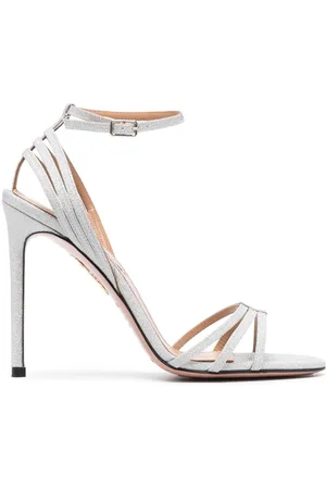 Aquazzura 110mm glitter sandals