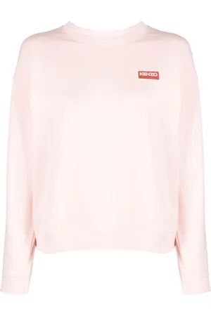 Kenzo Logo-embroidered cotton sweatshirt