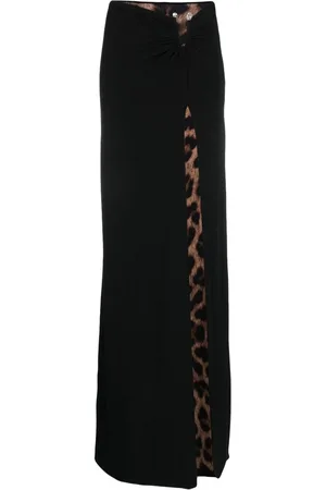Philipp Plein Ruched maxi skirt