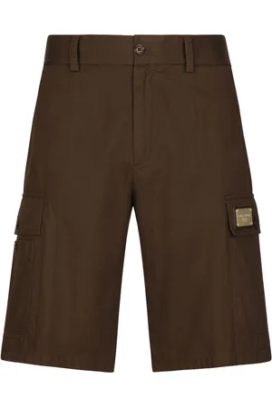 Dolce & Gabbana Logo-plaque cargo shorts