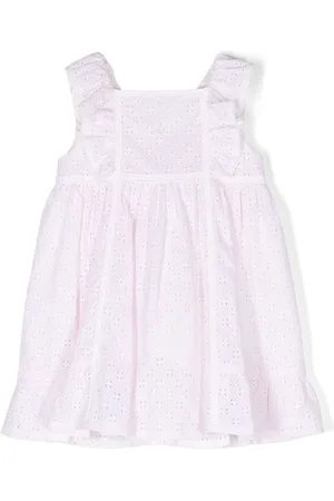 PATACHOU Embroidered sleeveless dress