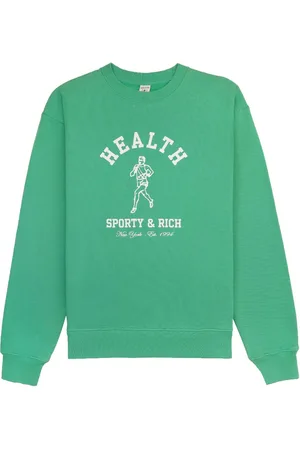 Sporty & Rich NY Running Club cotton sweatshirt