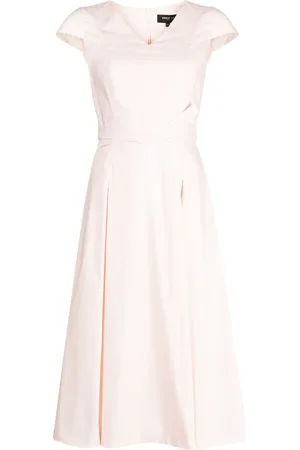 Paule Ka Pleated A-line dress