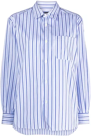 A.P.C. Women Long Sleeve - Sela striped shirt
