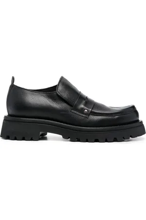 Moma Mocassino penny-slot leather loafers