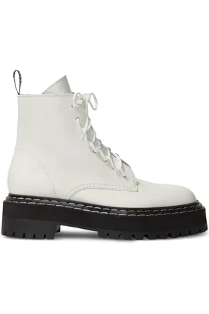Proenza Schouler Combat leather boots
