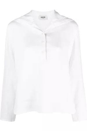 Claudie Pierlot Women Long Sleeve - Sailor-collar long-sleeve shirt