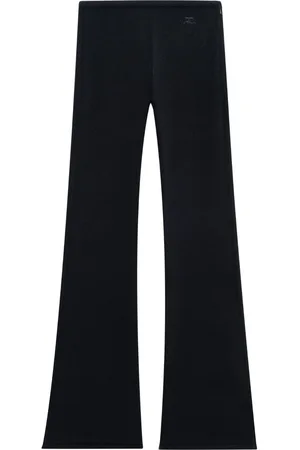 Courrèges Heritage low-rise flared trousers