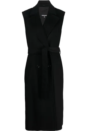 Patrizia Pepe Double-breasted sleeveless coat
