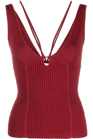 Patrizia Pepe V-neck sleeveless top
