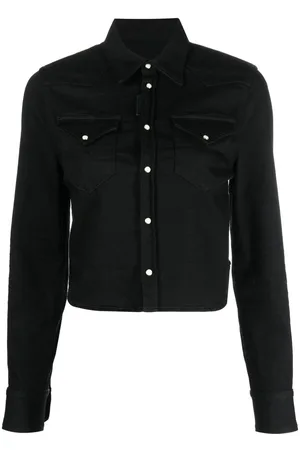 Dsquared2 Cropped denim shirt