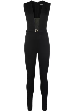 Dsquared2 Women Jumpsuits - Plunge-neck jumpsuit