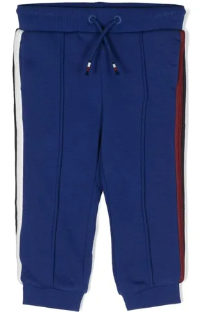 Buy online Girls Striped Cotton Track Pants from boys for Women by
