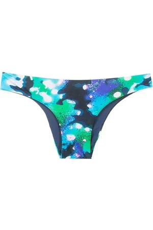 Lenny Niemeyer Mid-rise abstract-print bikini bottoms