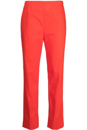 Paule Ka Straight-leg zipped cotton trousers
