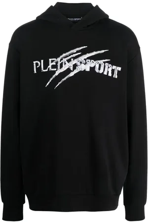 Philipp Plein Chrome Scratch cotton hoodie