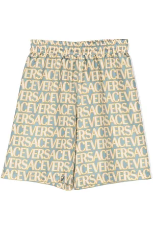 VERSACE Versace Allover silk shorts