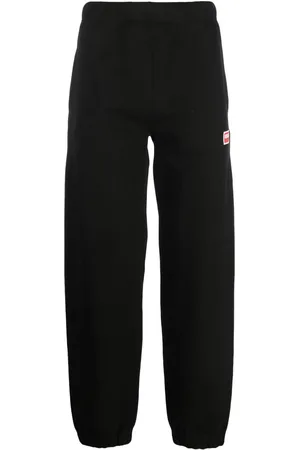 Kenzo Logo-embroidered tapered track pants