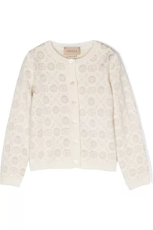 Gucci Cardigans - Double G jacquard cardigan