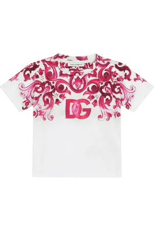 Dolce & Gabbana Majolica-print cotton T-shirt