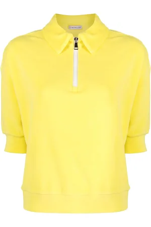 Moncler Logo-patch terry-cloth polo shirt