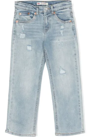 Lanvin galaxy-print Straight Leg Jeans - Farfetch