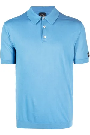 Paul & Shark Logo-patch cotton polo shirt