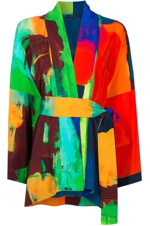 Lenny Niemeyer Itaqui-print tie-waist top