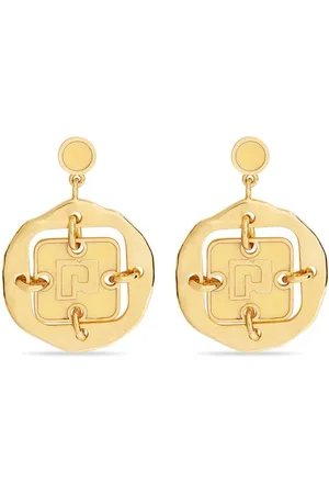 Paco rabanne Medal drop earrings