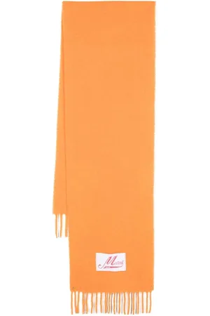 Marni Logo-appliqu?? alpaca-blend scarf
