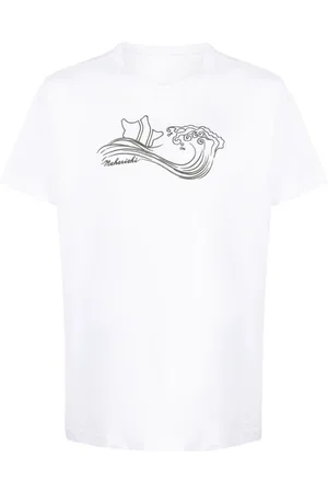 Maharishi Embroidered-motif organic-cotton T-shirt