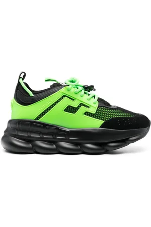 Versace Chain Reaction Light Mesh Sneakers - Farfetch