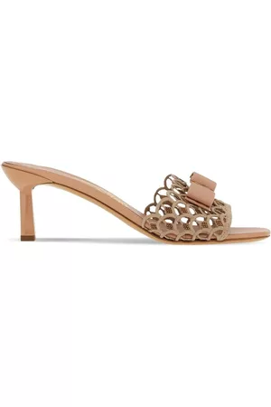 Salvatore Ferragamo Women High heels with bow - Vara 55mm bow sandals