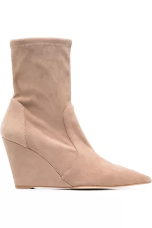 Stuart Weitzman Women Ankle Boots - 160mm concealed-wedge ankle boots