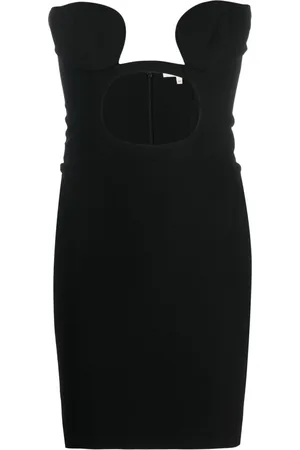 Nensi Dojaka Cut-out jersey minidress